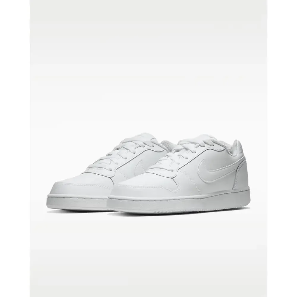 Nike Ebernon Low AQ1779-100 Sneakers Women's US 5 W White Leather Shoes HTAT1489